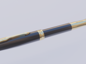 parker pen Modelo 3D