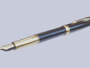 parker pen Modelo 3D