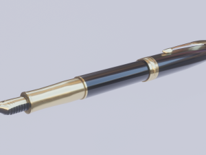 parker pen Modelo 3D