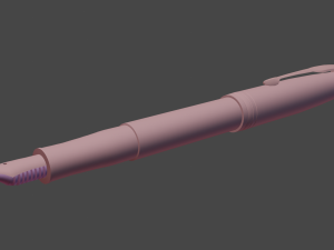 parker pen Modelo 3D