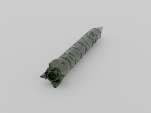 ussr nuclear rocket Model 3D