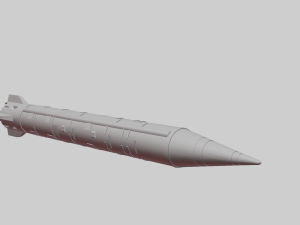 ussr nuclear rocket Model 3D