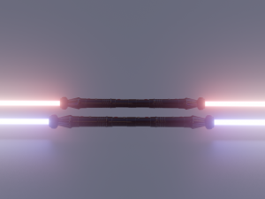 darth maul light siber Model 3D