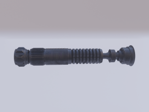 light siber 3D 모델