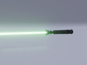 light siber 3D 모델