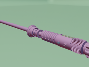 light siber 3D 모델