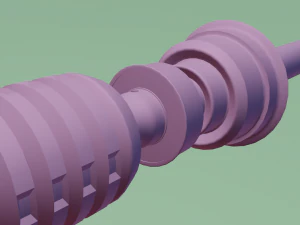light siber 3D Model