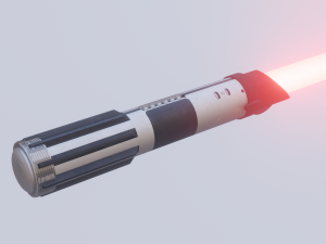 darth vaders light siber Model 3D