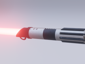 darth vaders light siber Model 3D