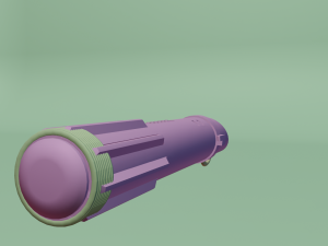 darth vaders light siber Model 3D
