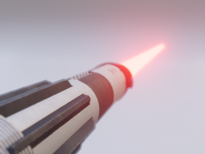 darth vaders light siber Model 3D