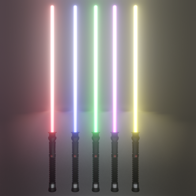 light siber Model 3D .c4d .max .obj .3ds .fbx .stl .blend