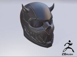 devil helmet 3d print model 3D Print Model