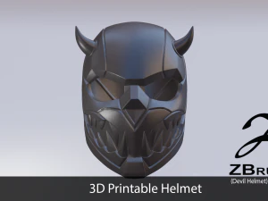 devil helmet 3d print model 3D Print Model