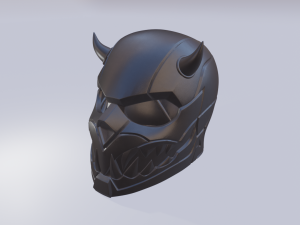 devil helmet 3d print model 3D 프린트 모델