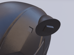 devil helmet 3d print model 3D 프린트 모델