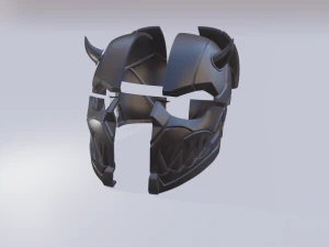 devil helmet 3d print model 3D Print Model
