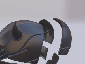 devil helmet 3d print model 3D Print Model