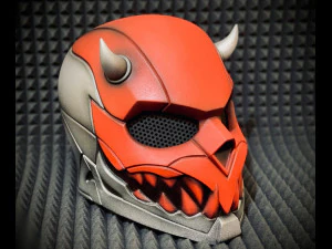 devil helmet 3d print model 3D Print Model
