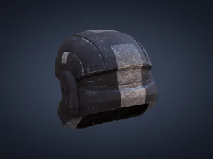 printable halo odst helmet 3d print model 3D Print Model