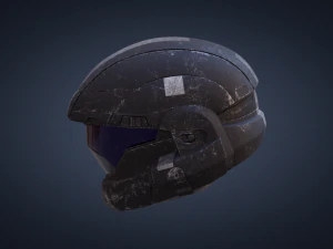 printable halo odst helmet 3d print model 3D Print Model