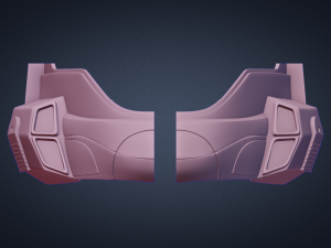 printable halo odst helmet 3d print model Model Cetak 3D