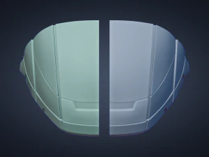 printable halo odst helmet 3d print model 3D Print Model