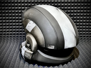 printable halo odst helmet 3d print model Model Cetak 3D