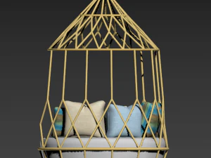 lounge chair at home 3D Model