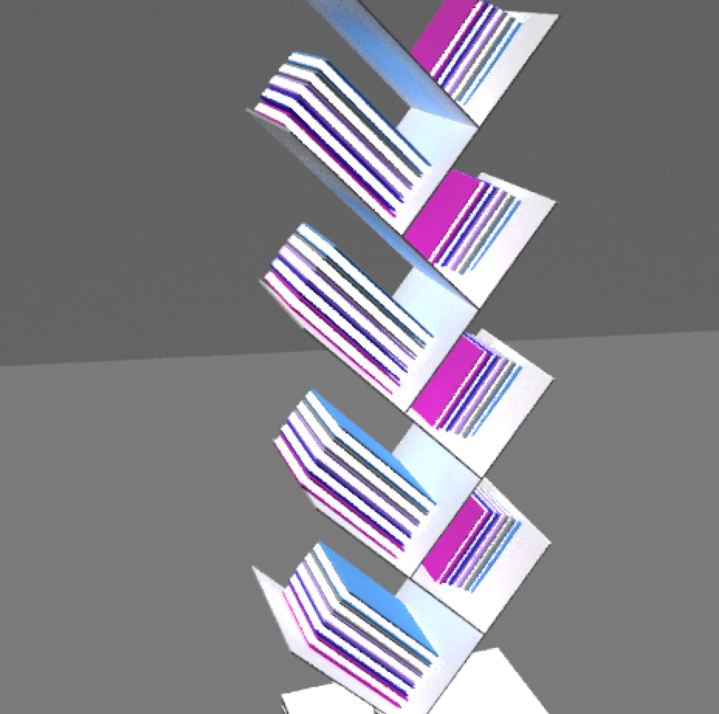 bookshelves 3D Model .c4d .max .obj .3ds .fbx .stl .blend 