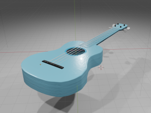 ukulele 3D Model