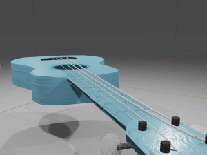 ukulele 3D Model