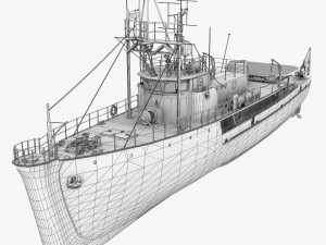 calypso vessel 3D Baskı Modeli