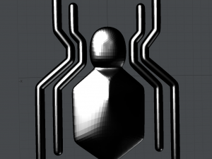 spiderman homecoming chest logo 3D Модель