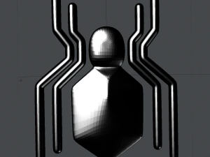 蜘蛛侠归来胸部标志 3D 模型