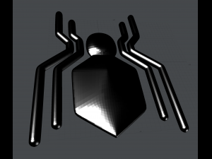 spiderman homecoming chest logo 3D Model
