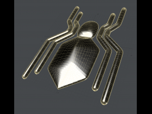 spiderman homecoming chest logo 3D Model
