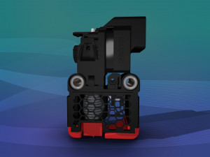 flying bear ghost 5 kit head direct low extruder chain Model Cetak 3D