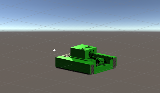 Voxel tank 3D Model .c4d .max .obj .3ds .fbx .stl .blend 