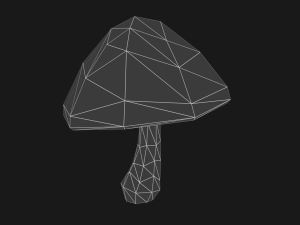 mushroom Model 3D
