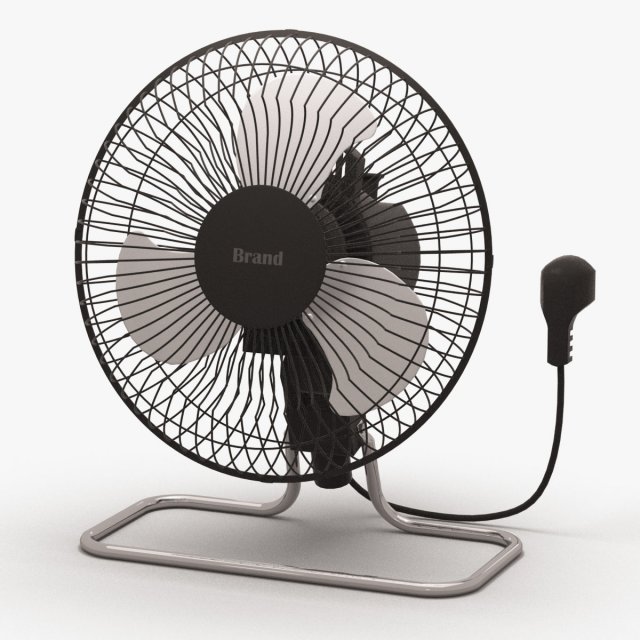 fan a 3D Model .c4d .max .obj .3ds .fbx .stl .blend 