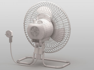 fan a 3D Model