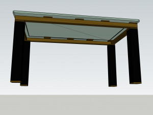 glass table 3D Model