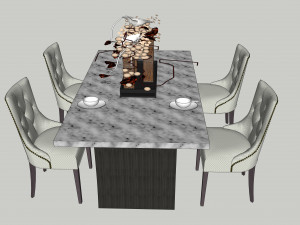 dining osk 3D Model