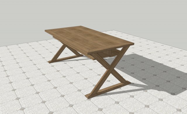 dinning table u09 3D 모델 .c4d .max .obj .3ds .fbx .stl .blend 