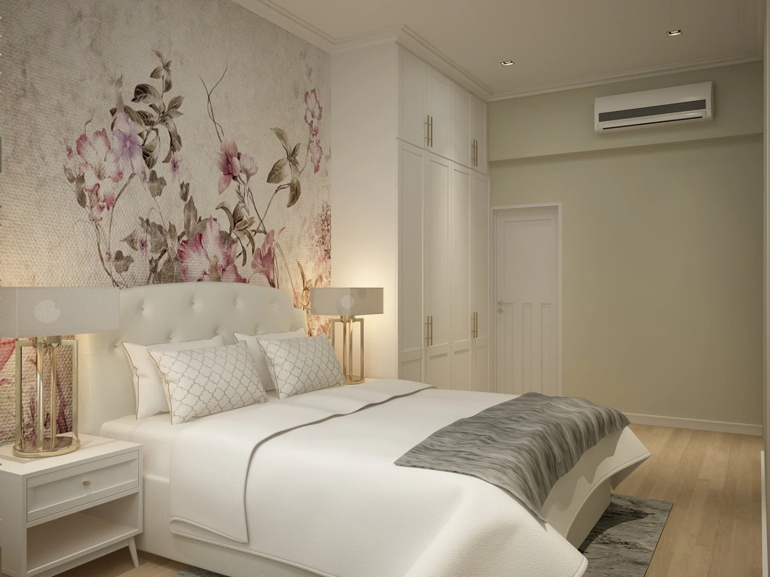 europe style bedroom 3D Model .c4d .max .obj .3ds .fbx .stl .blend