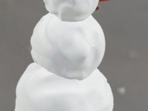 snowman 3D Model