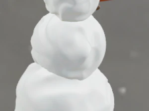 snowman 3D Model