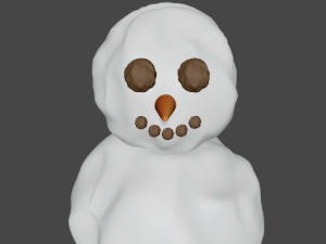 snowman 3D Model