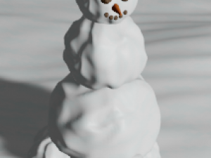 snowman 3D Model
